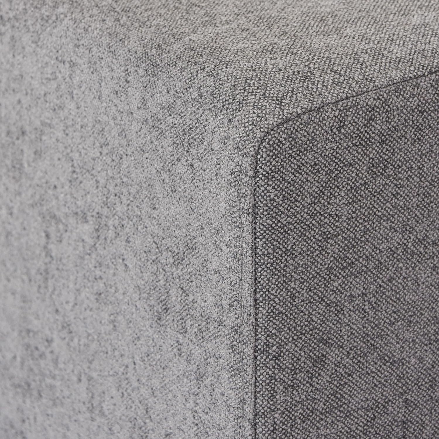 Nuvé® Solace Modular Bouclé Cloud Sofa - Space Grey - 5-Seater Corner Sectional (V-Shaped) - Nuvé