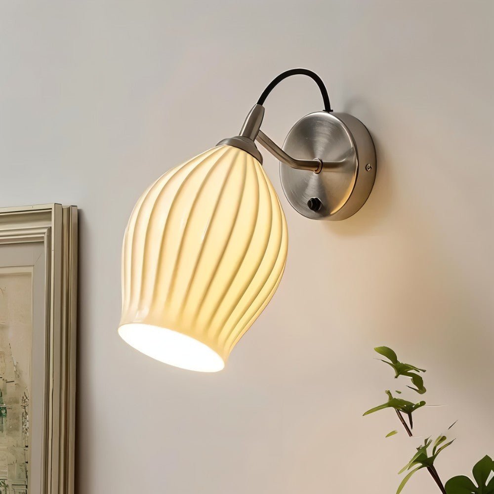 Modern Haela Wall Lamp by Residence Supply with sleek design and warm lighting for stylish indoor wall decor.