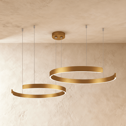 Elegant Halo Chandelier by Residence Supply featuring multiple hanging glass globes and a sleek metal frame for modern lighting.