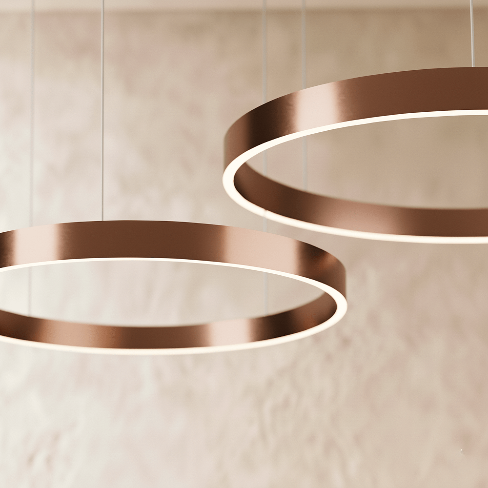 Elegant Halo chandelier by Residence Supply featuring a circular design with multiple pendant lights and modern style.