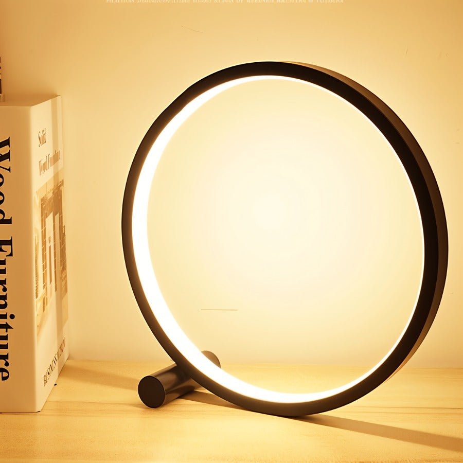 Residence Supply Halo Touch Table Lamp with sleek design and touch control, ideal for modern home decor.