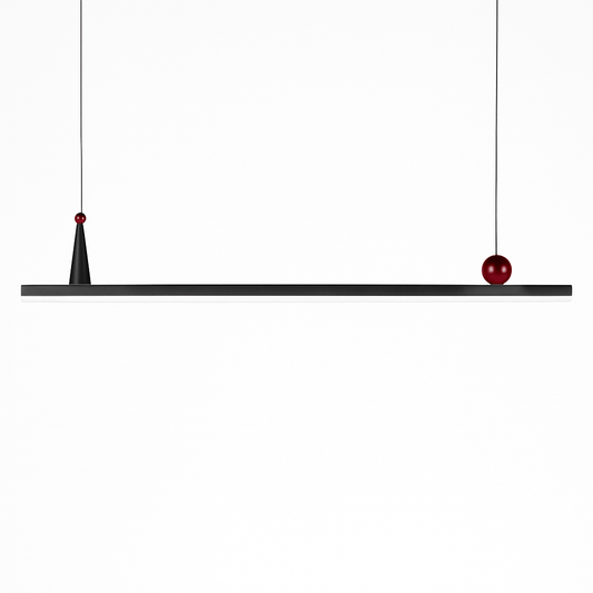 Modern Halrya Pendant Light by Residence Supply featuring a sleek design with a metal frame and warm illumination.