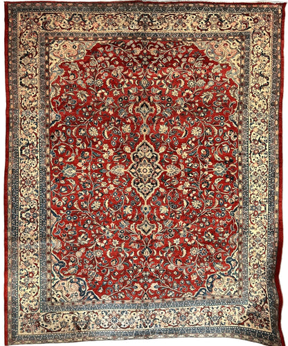 Handmade One-of-a-Kind Persian Mahal Rug - 10’ x 12’10” - Nuvé