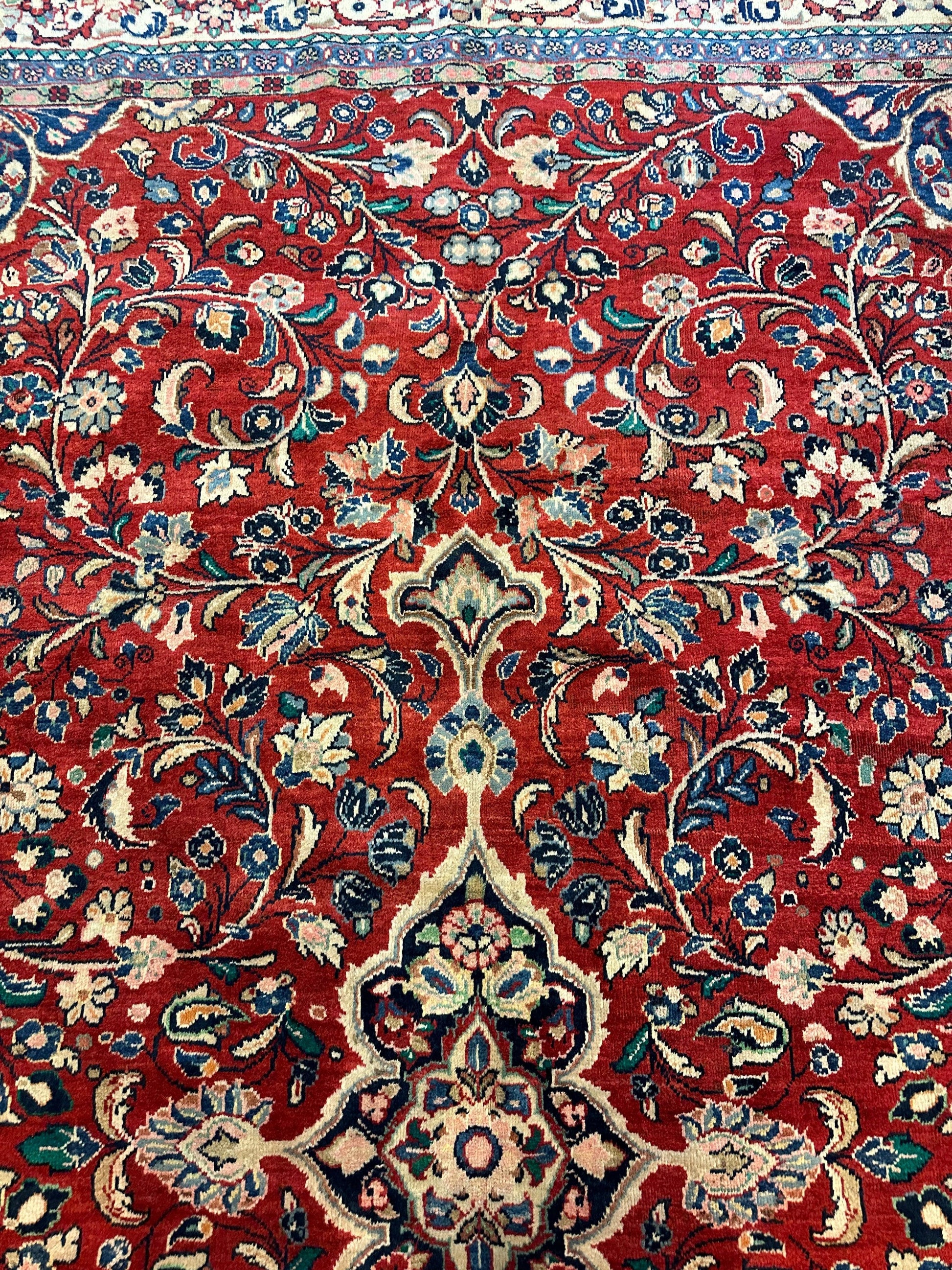 Handmade One-of-a-Kind Persian Mahal Rug - 10’ x 12’10” - Nuvé