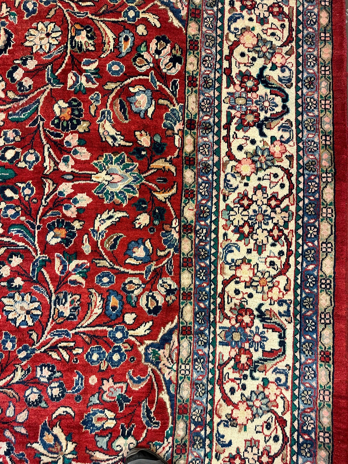 Handmade One-of-a-Kind Persian Mahal Rug - 10’ x 12’10” - Nuvé