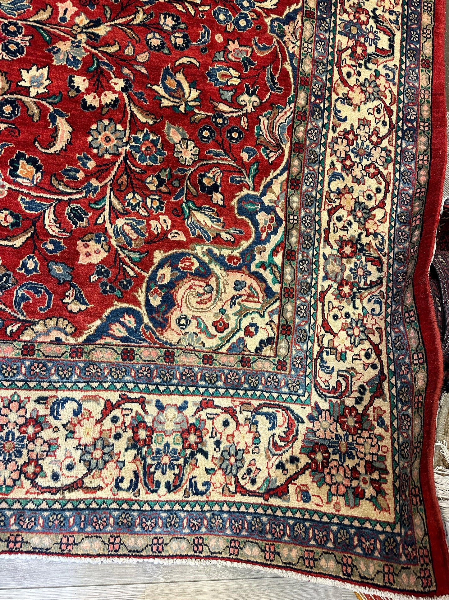 Handmade One-of-a-Kind Persian Mahal Rug - 10’ x 12’10” - Nuvé