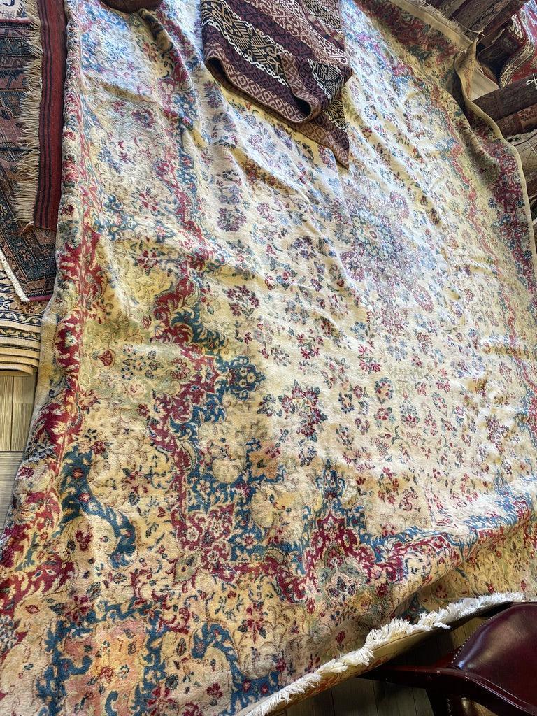 Handmade Vintage 1930's Kirman 10x13 area Rug - Nuvé