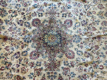 Handmade Vintage 1930's Kirman 10x13 area Rug - Nuvé