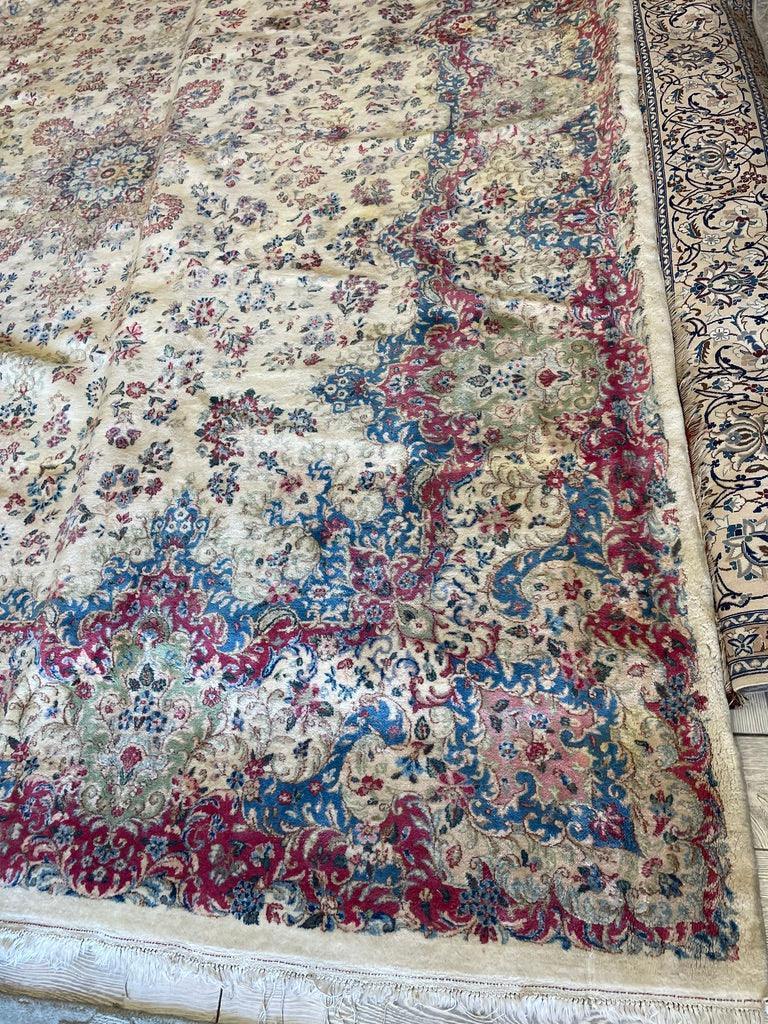 Handmade Vintage 1930's Kirman 10x13 area Rug - Nuvé
