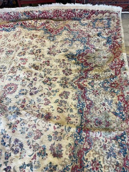 Handmade Vintage 1930's Kirman 10x13 area Rug - Nuvé