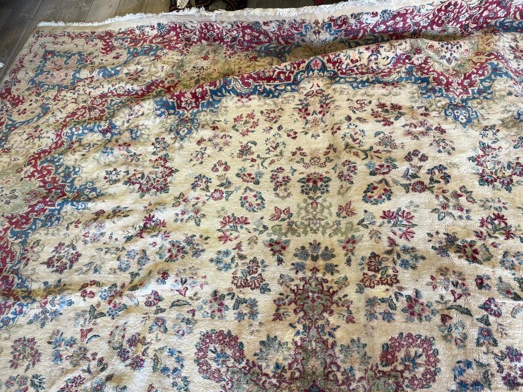Handmade Vintage 1930's Kirman 10x13 area Rug - Nuvé