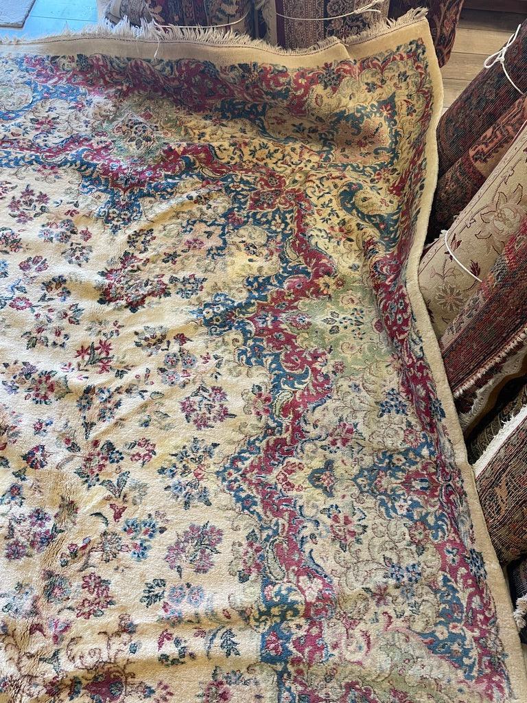 Handmade Vintage 1930's Kirman 10x13 area Rug - Nuvé
