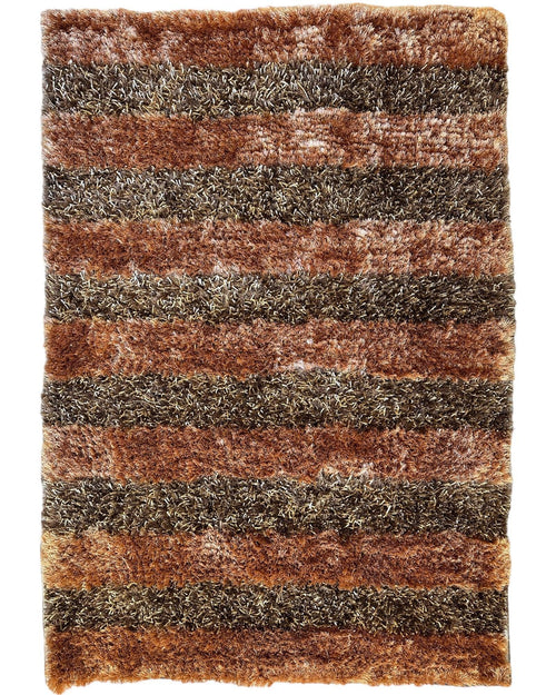 Handwoven Multi-Tone 2” Shag Rug 4 x 6 - Nuvé