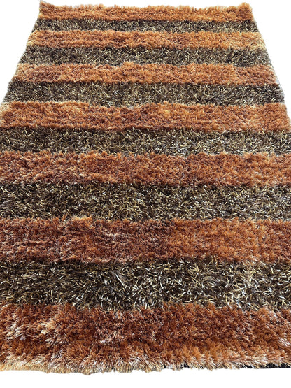 Handwoven Multi-Tone 2” Shag Rug 4 x 6 - Nuvé