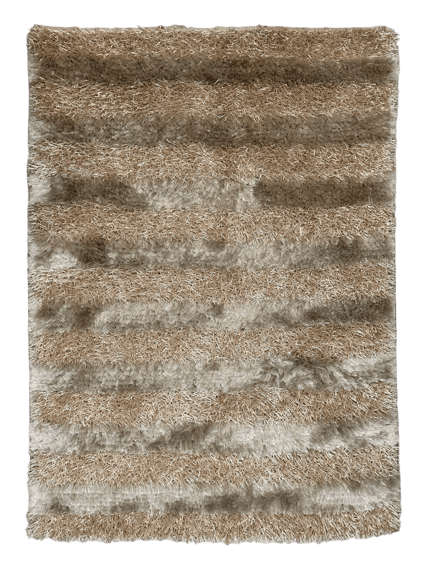 Handwoven Multi-Tone Shag Rug 5' x 6'7” - Nuvé