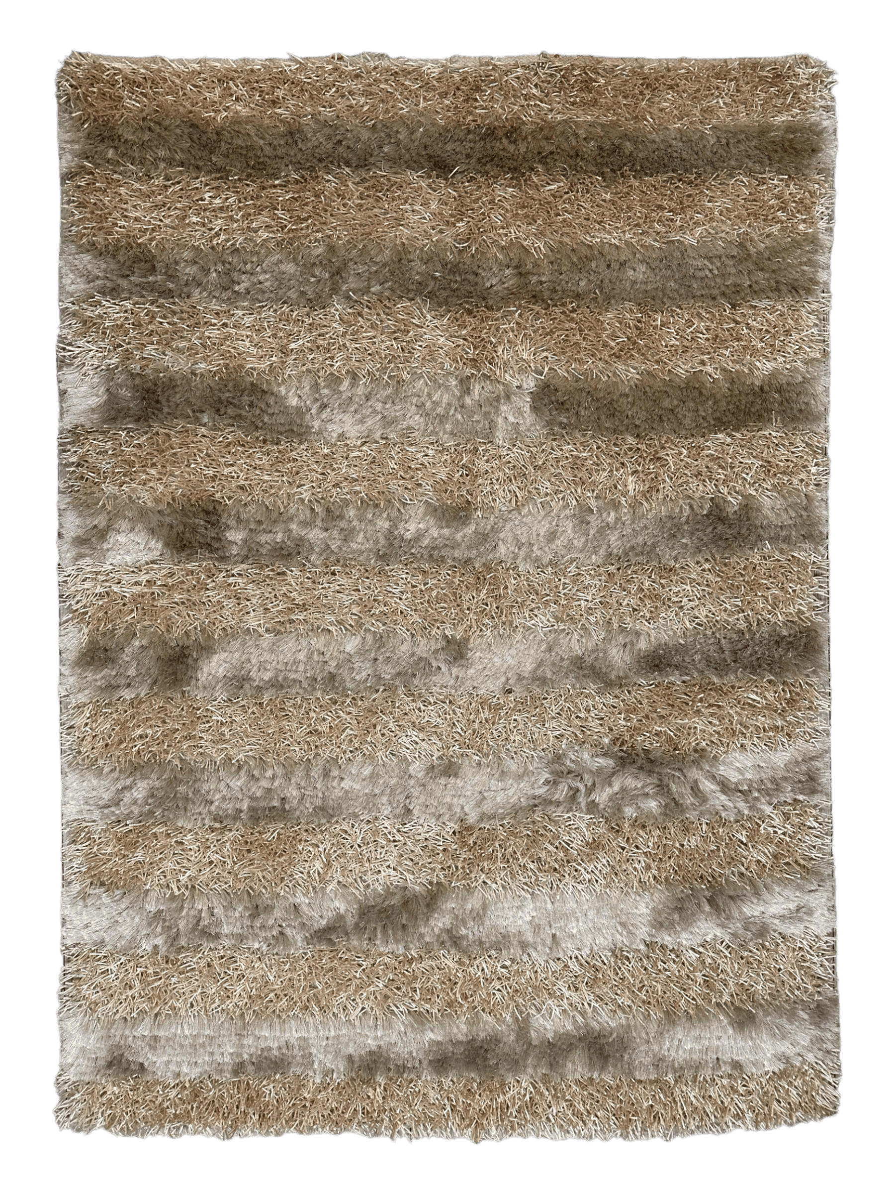 Handwoven Multi-Tone Shag Rug 5' x 6'7” - Nuvé