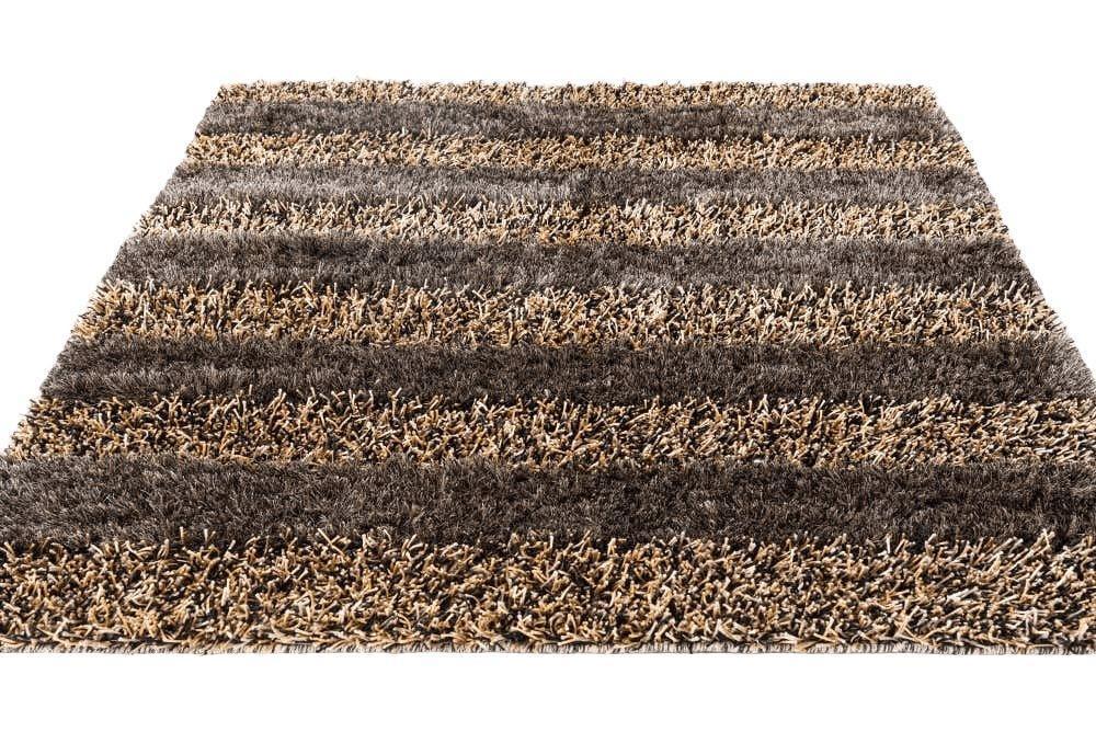 Handwoven Multi-Tone Shag Rug 5' x 6' 7 - Nuvé