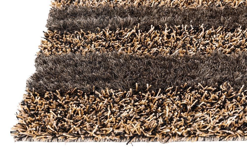 Handwoven Multi-Tone Shag Rug 5' x 6' 7 - Nuvé