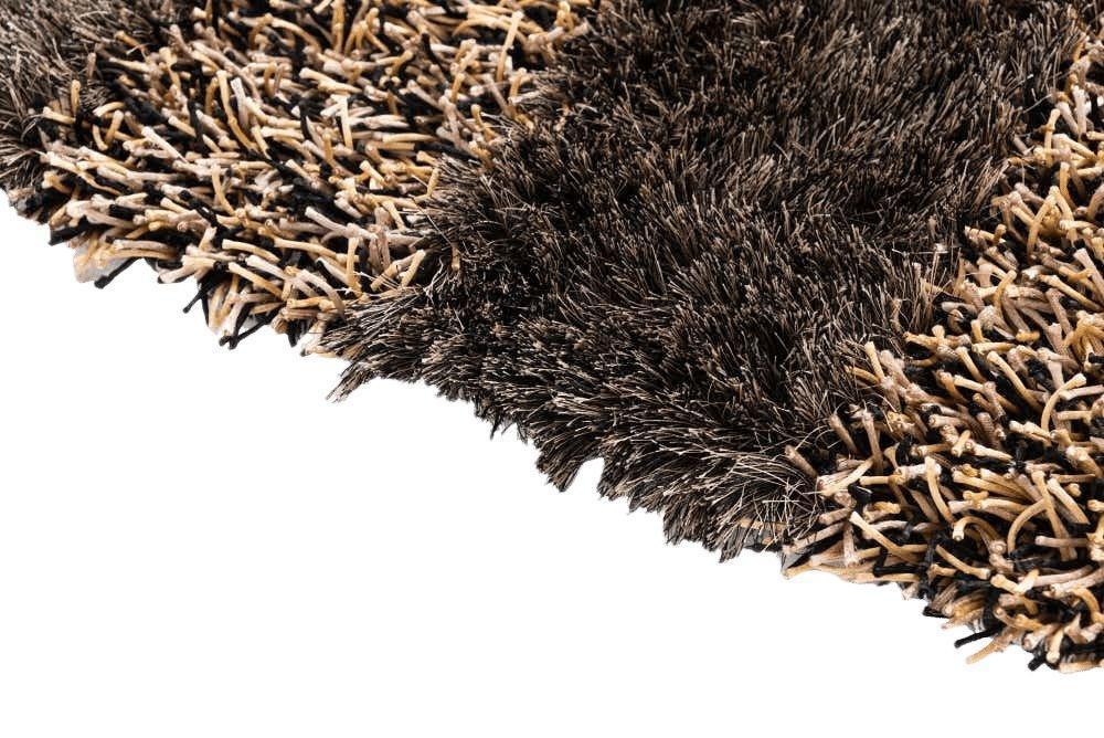 Handwoven Multi-Tone Shag Rug 5' x 6' 7 - Nuvé