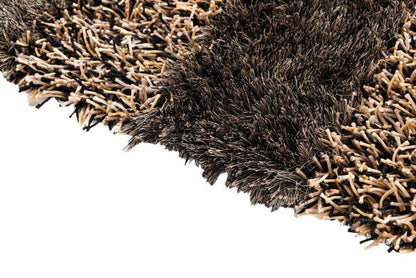 Handwoven Multi-Tone Shag Rug 5' x 6' 7 - Nuvé