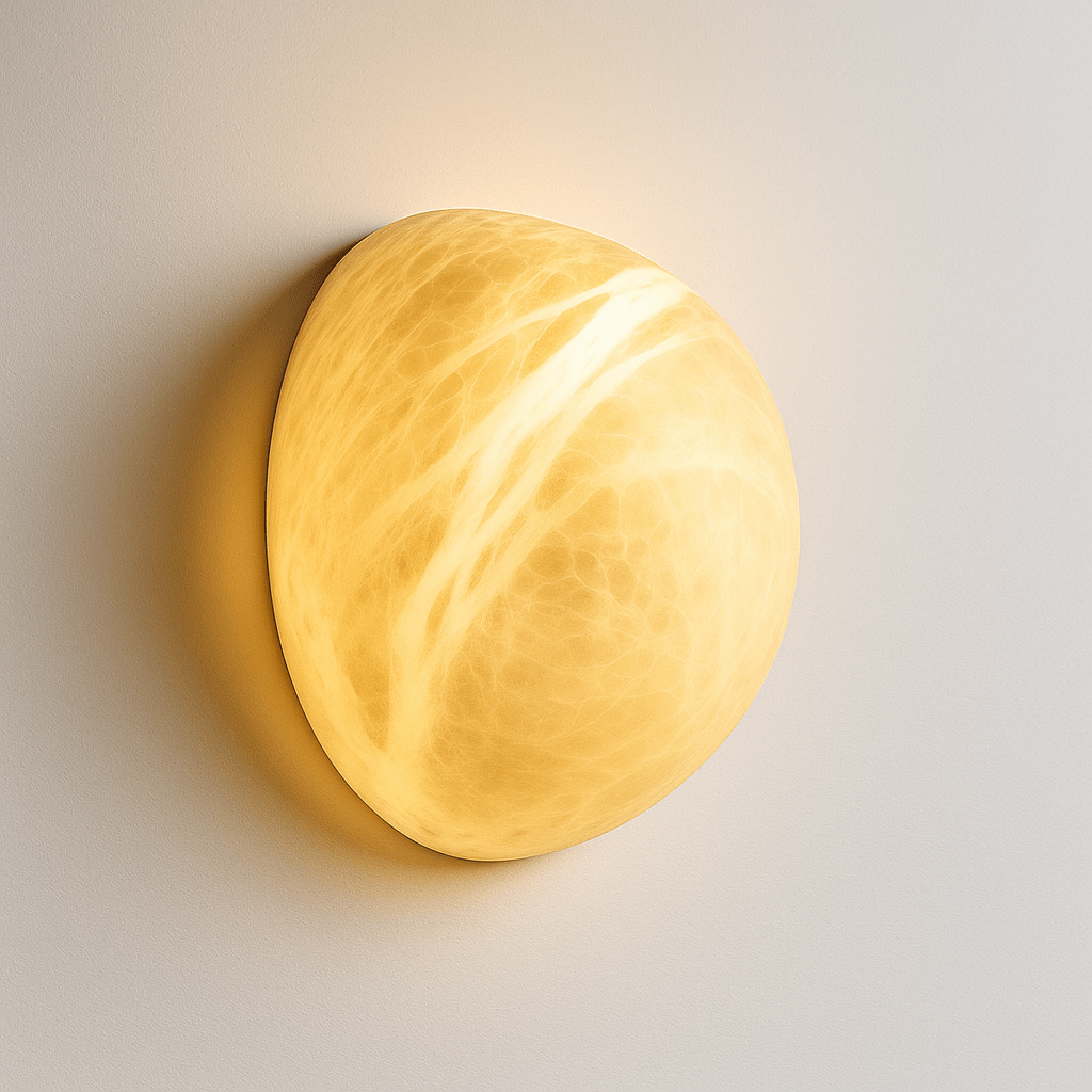 Hanen Alabaster Wall Sconce - Nuvé