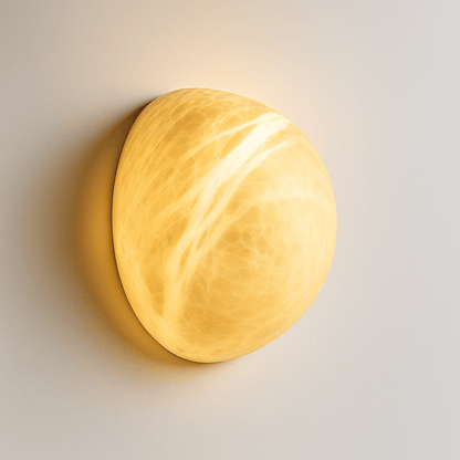 Hanen Alabaster Wall Sconce - Nuvé