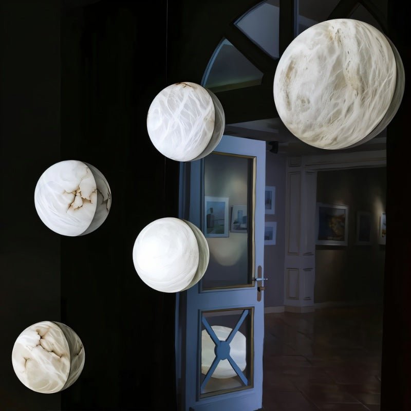 Hanen Alabaster Wall Sconce - Nuvé