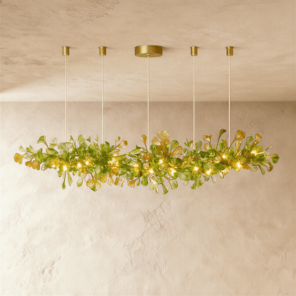 Elegant Hanita chandelier by Residence Supply featuring a stylish, modern design with multiple light fixtures and intricate detailing.