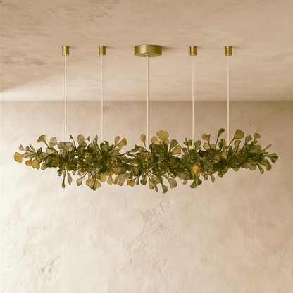 Elegant Hanita chandelier from Residence Supply with multiple hanging lights and crystal accents, ideal for sophisticated interiors.