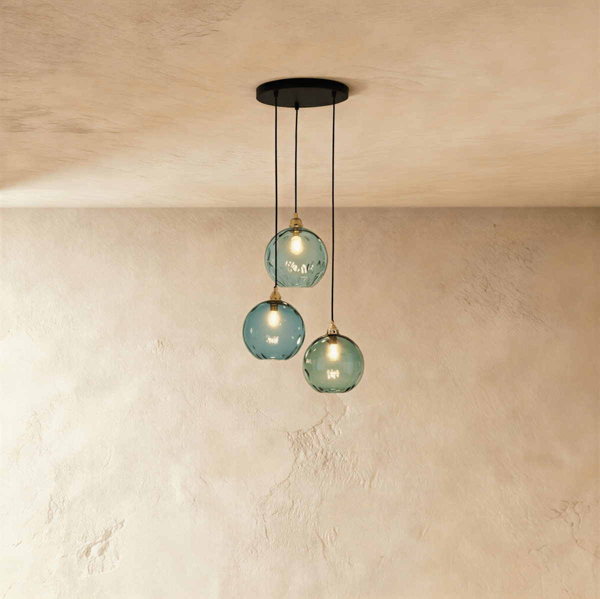 Modern Hea Pendant Light by Residence Supply with a sleek design, hanging from a ceiling fixture in a contemporary interior.