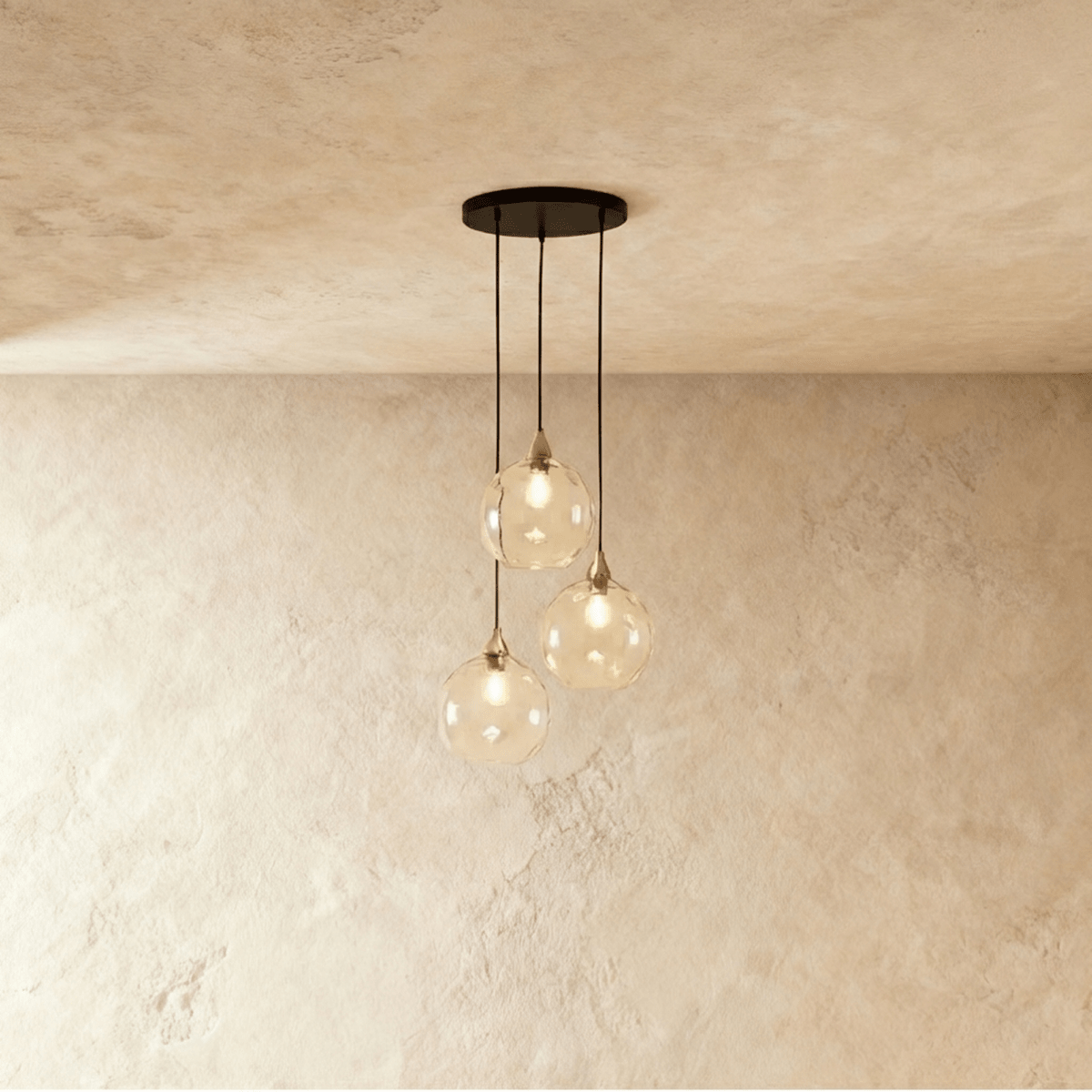 Modern Hea pendant light by Residence Supply with a sleek metal finish and adjustable hanging cord for contemporary decor.