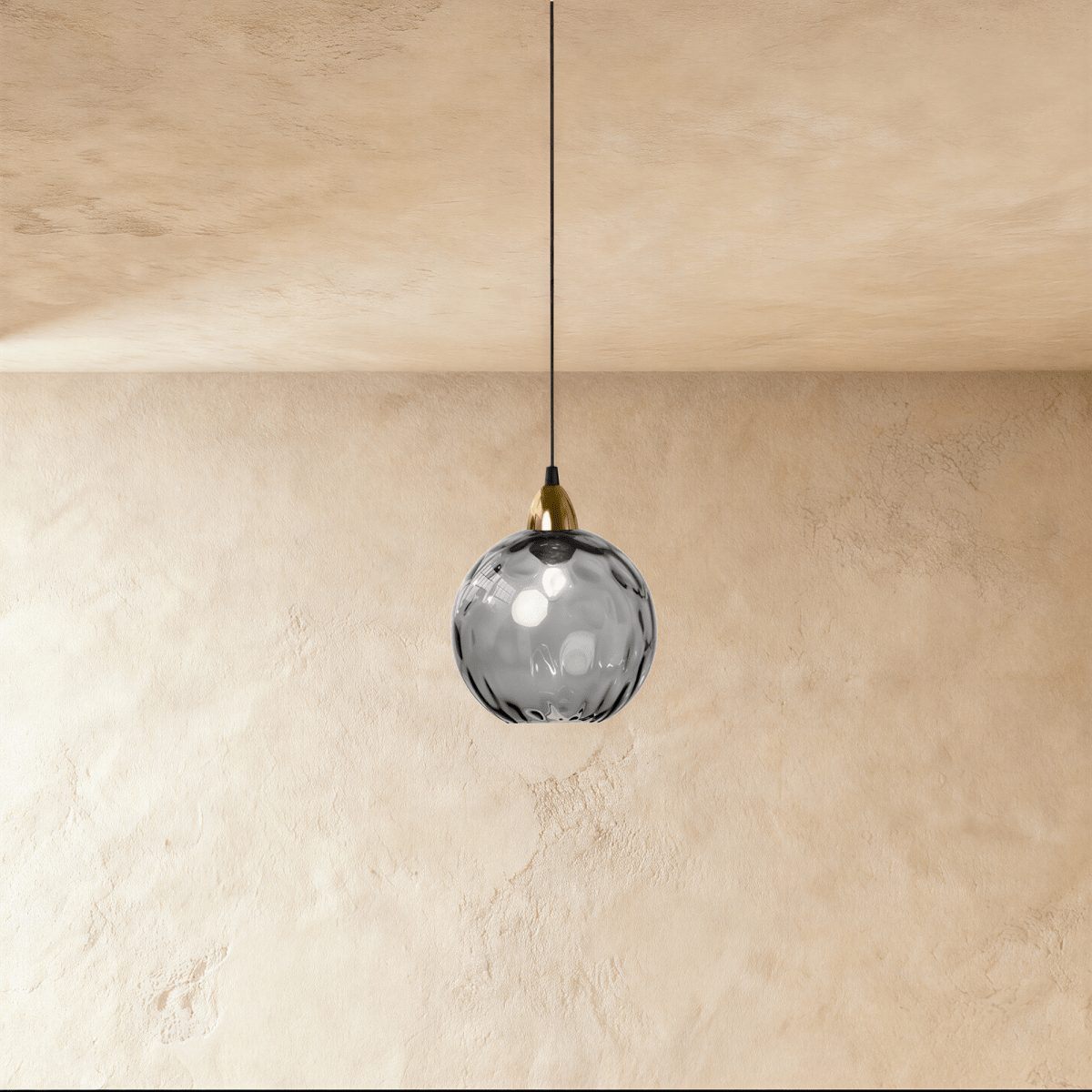 Modern Hea Pendant Light by Residence Supply featuring a sleek metal finish and adjustable hanging cords.
