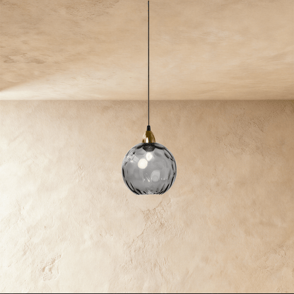 Modern Hea Pendant Light by Residence Supply featuring a sleek metal finish and adjustable hanging cords.