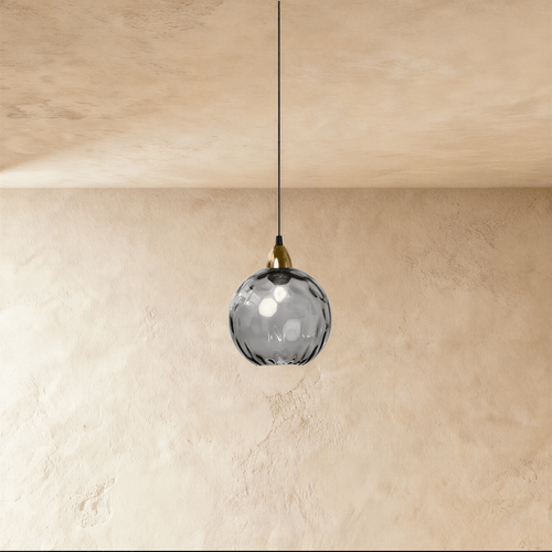 Modern Hea Pendant Light by Residence Supply featuring a sleek metal finish and adjustable hanging cords.