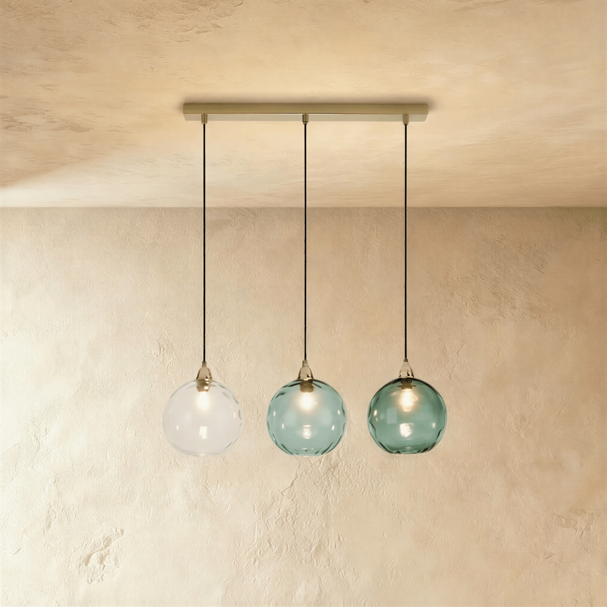 Residence Supply Hea Pendant Light hanging fixture with sleek modern design and metallic finish against a neutral background.