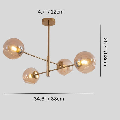 Hebrew Indoor Chandelier - Nuvé