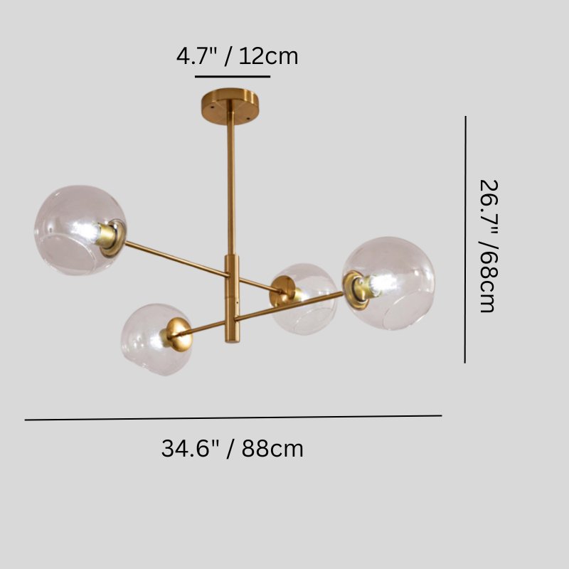 Hebrew Indoor Chandelier - Nuvé