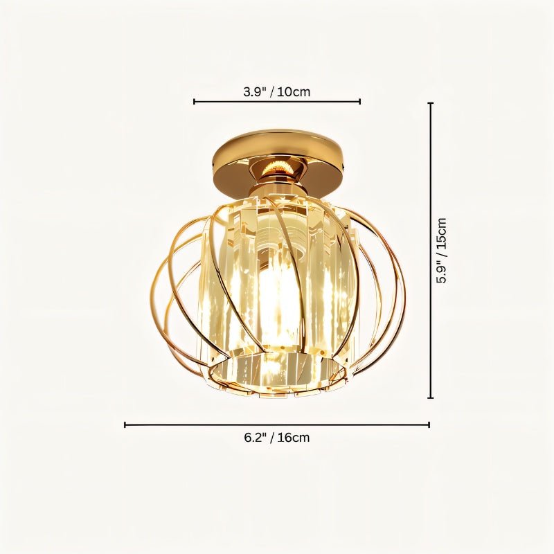 Hirah Ceiling Light - Nuvé