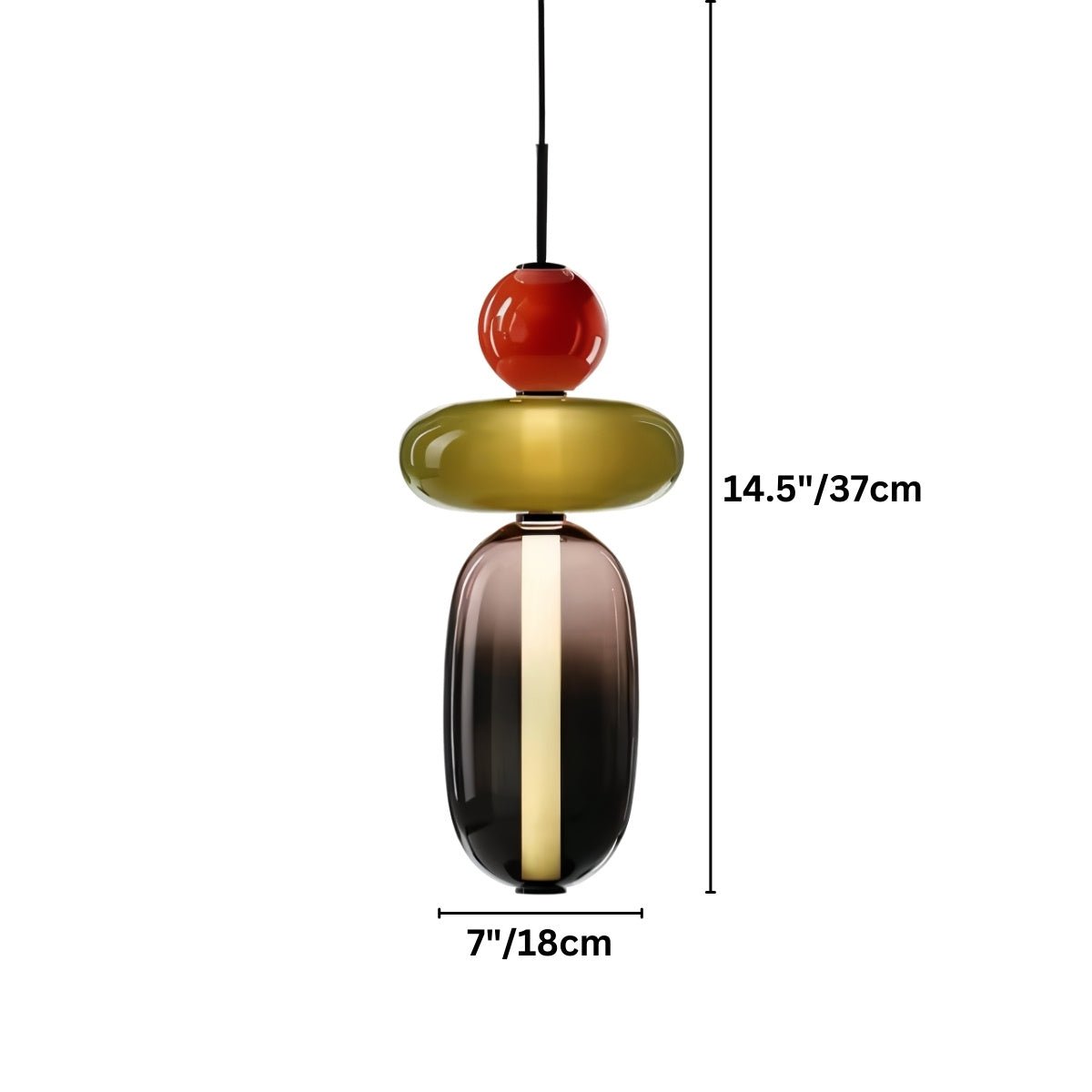 Horiz Pendant Light - Nuvé