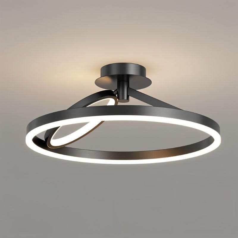 Hring Ceiling Light by Residence Supply featuring a sleek, modern design with a smooth circular shape and integrated LED lighting.