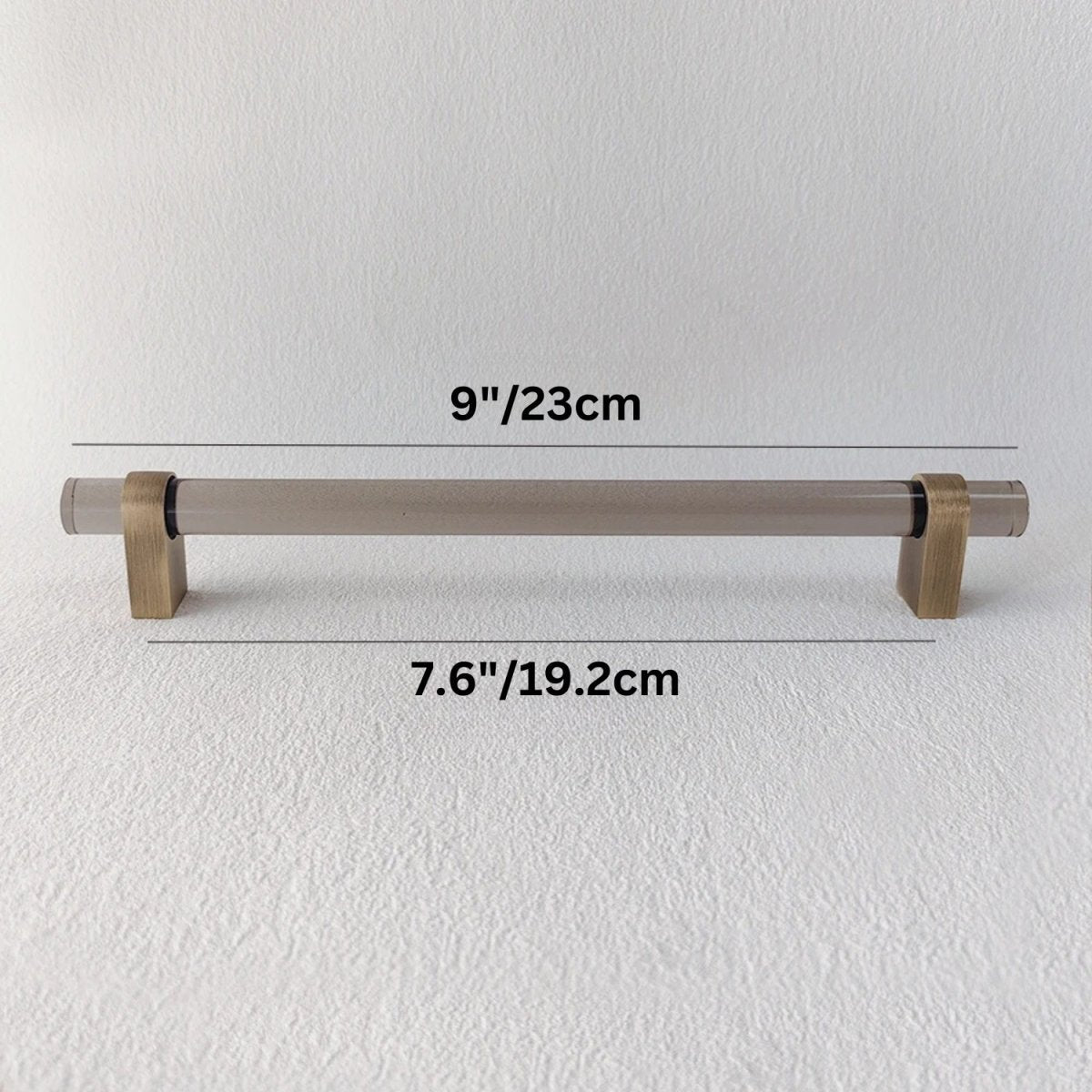 Residence Supply Hyle Knob and Pull Bar for cabinets, featuring sleek metal design with a modern finish.