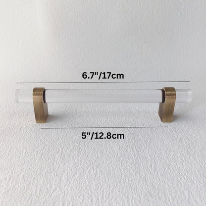 Residence Supply Hyle knob and pull bar for cabinets, featuring sleek metal hardware for kitchen or furniture use.