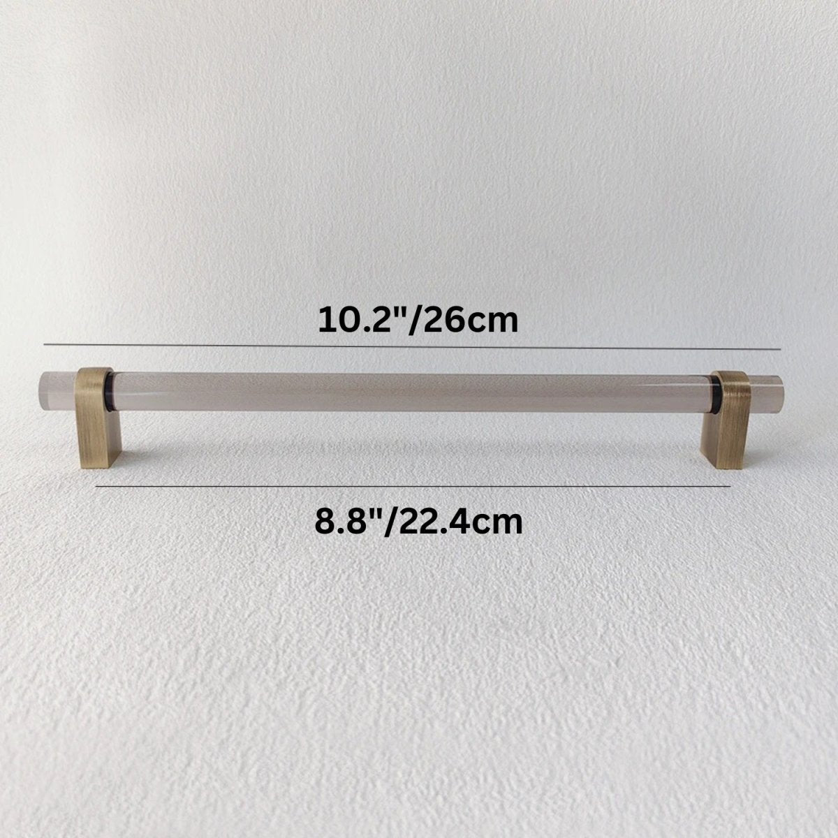 Hyle knob and pull bar from Residence Supply, cabinet hardware for home and garden, with a sleek metallic finish.