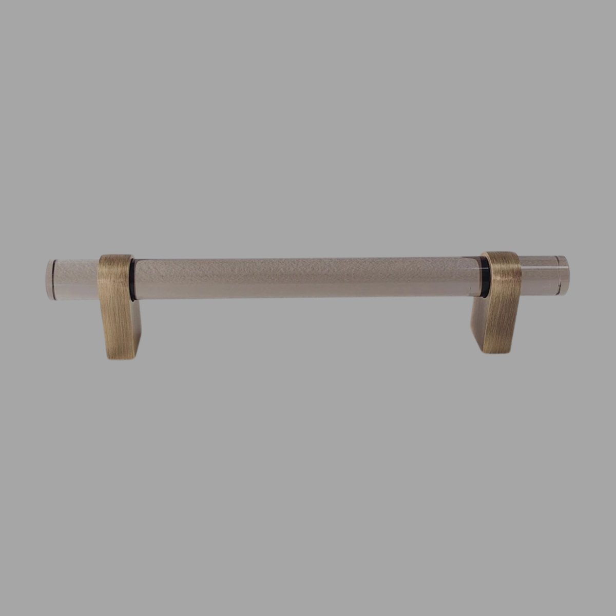 Hyle knob and pull bar by Residence Supply, brushed metal cabinet hardware for drawers and cabinets.
