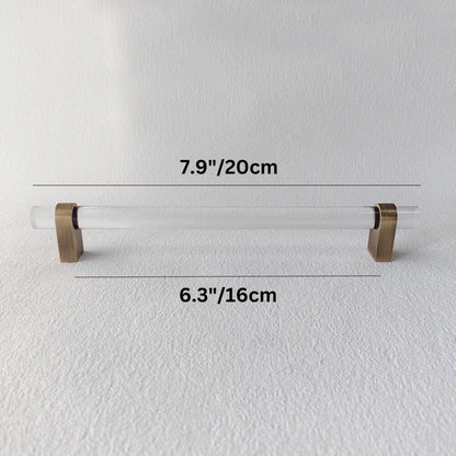 Hyle knob and pull bar from Residence Supply, metal cabinet hardware with a sleek, modern finish for home and garden cabinetry.
