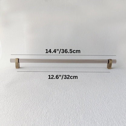 Hyle knob and pull bar by Residence Supply, cabinet hardware for kitchen or furniture drawers and doors.