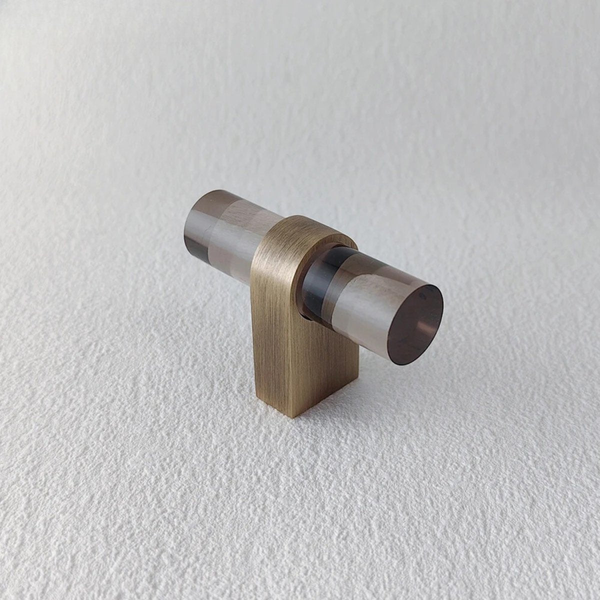 Hyle knob and pull bar from Residence Supply, brushed metal finish, suitable for cabinet hardware in home and garden projects.