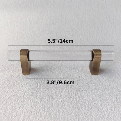 Hyle knob and pull bar from Residence Supply, cabinet hardware in a sleek metal finish, ideal for kitchen or furniture cabinets.