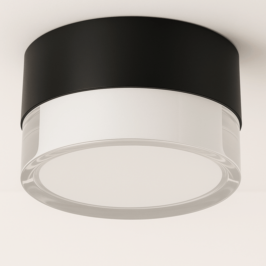 Residence Supply Ian Downlight installed in ceiling, modern LED recessed lighting fixture for home or office use