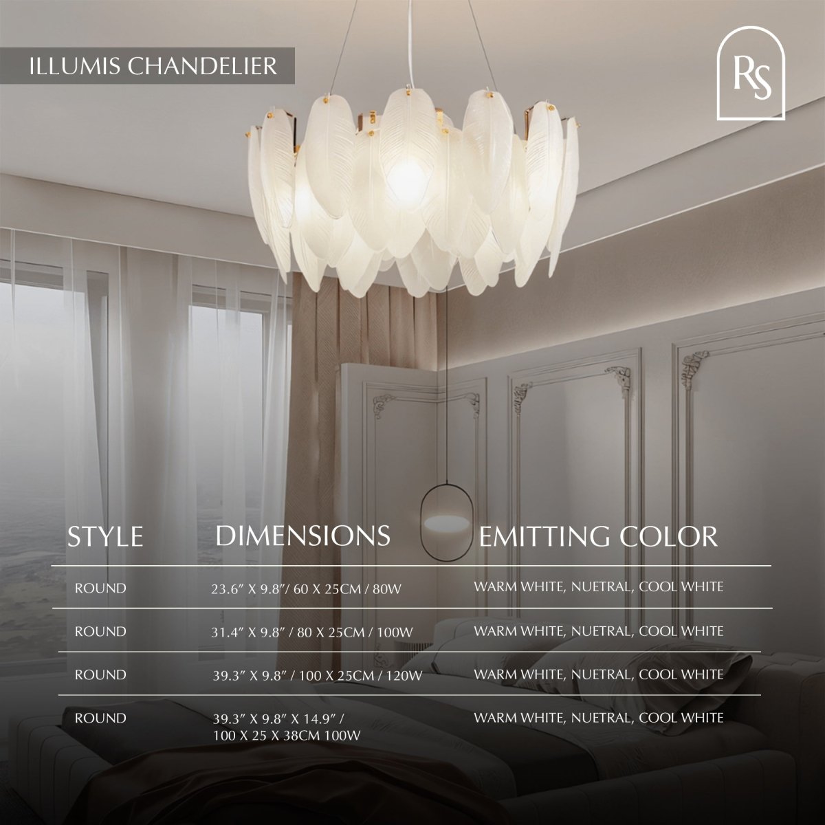 Illumis Chandelier - Nuvé